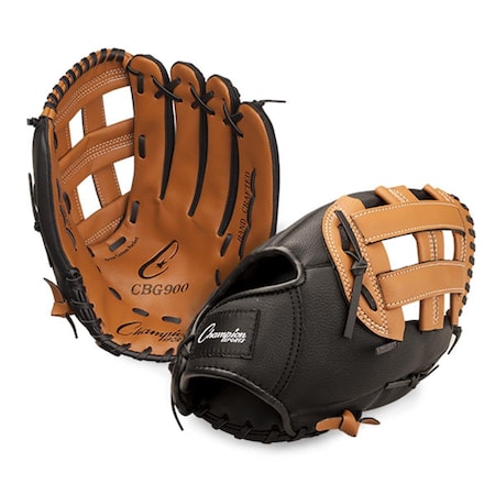 Perfectpitch 13 in. Fielders Glove, Brown & Black PE3353265